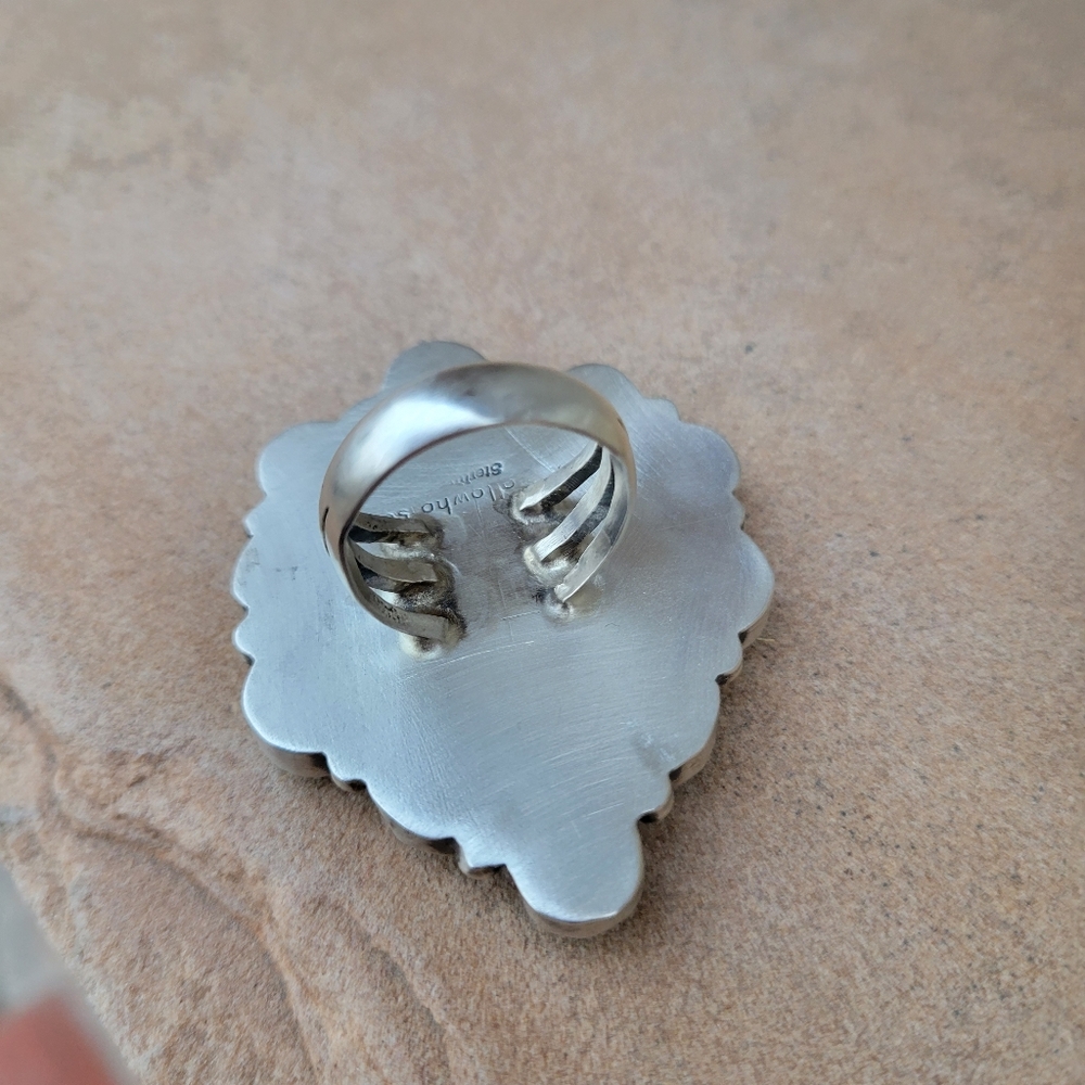 Large Tourquoise Ring - Picture 6 of 6